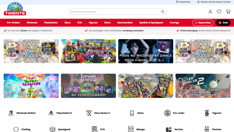 Gameshop Twente – Pokémon