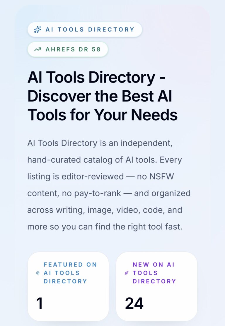 AI Tools Directory